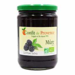 Confiture extra de mûre bio - 650g