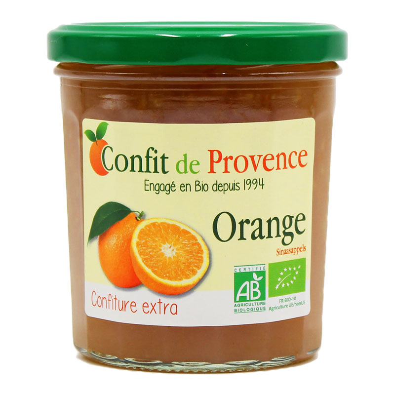 Confiture extra d’orange bio - 370g