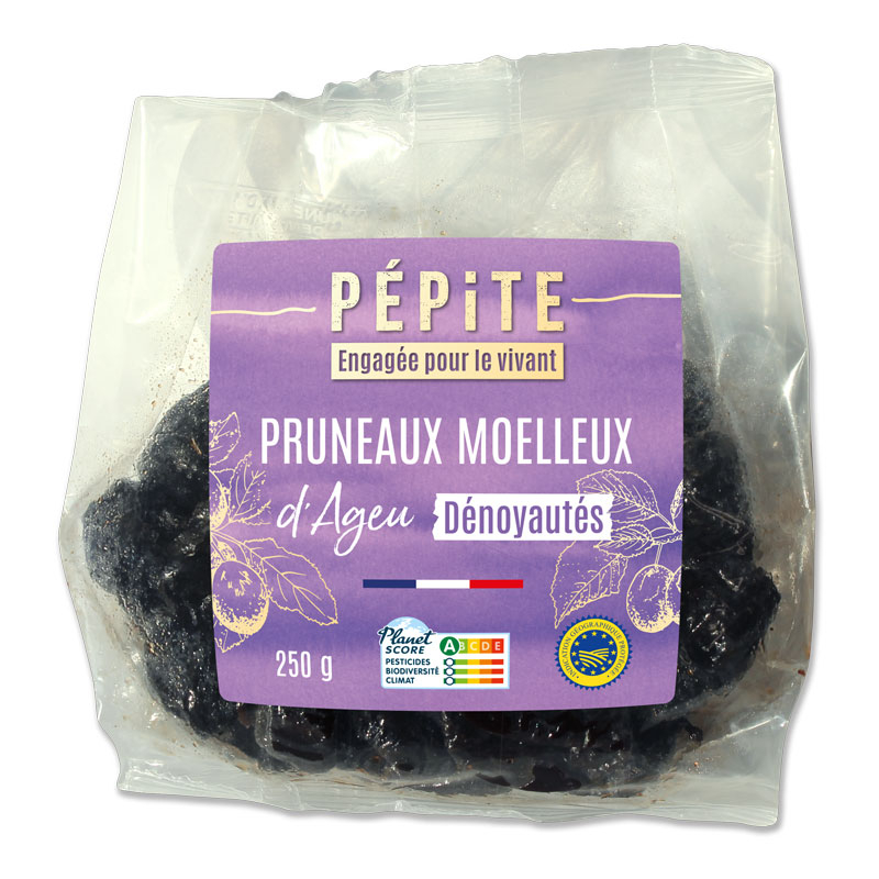 Pruneaux d’Agen dénoyautés - Origine France - 250g