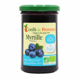 Préparation bio 65% de fruits - Myrtille - 300g