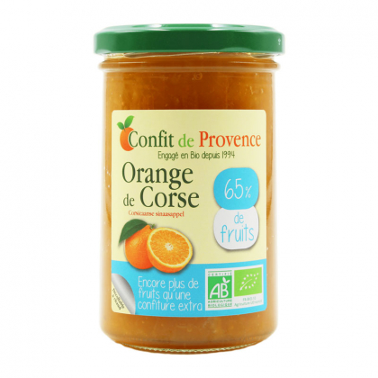 Préparation bio 65% de fruits - Orange de Corse - 300g