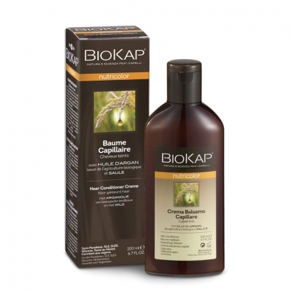 Crème baume capillaire Nutricolor à l'huile d'argan bio - 200ml