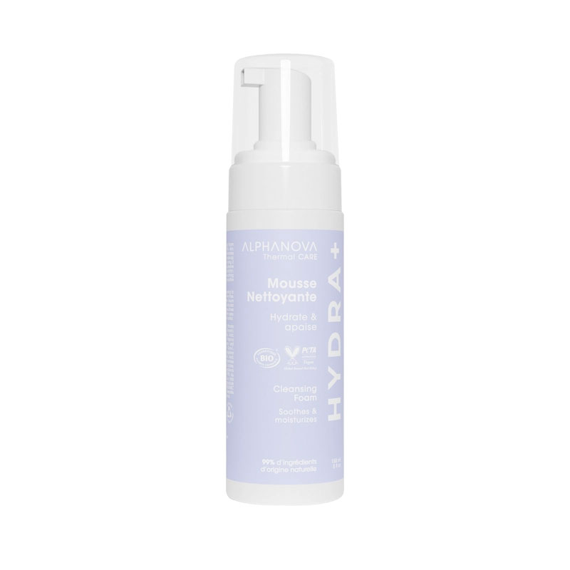 Mousse nettoyante apaisante HYDRA+- 150ml