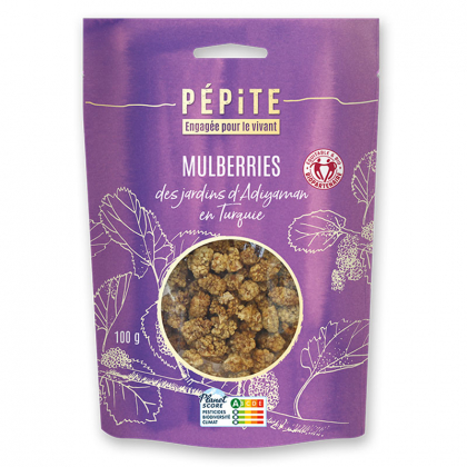 Mûres blanches Mulberries - 100g