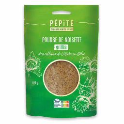 Noisettes grillées en poudre - 125g