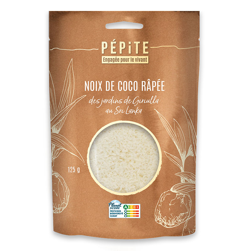 Noix de coco râpée - Origine Sri Lanka - 125g