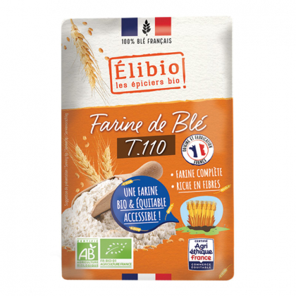 Farine de blé T110 bio - 1kg