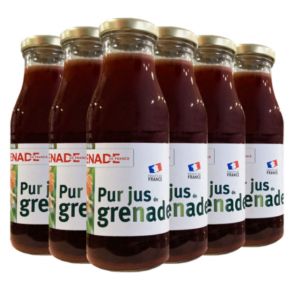 Jus de grenade bio - Lot de 6x50cl