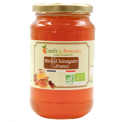 Miel de châtaignier IGP origine France - 500g