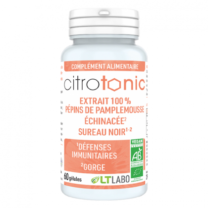 Citrotonic bio - Défenses immunitaires - 60 gélules