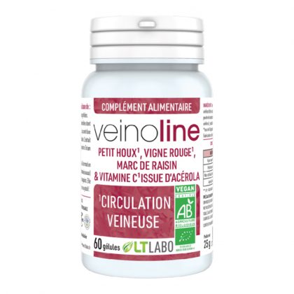 Veinoline bio - Circulation veineuse - 60 gélules
