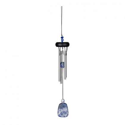 Carillon à vent Woodstock Chimes - Lapis Lazuli - 29cm