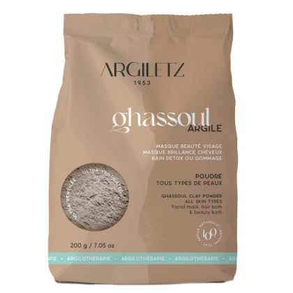 Argile Ghassoul ultra ventilée - Vrac 200g