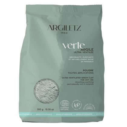 Argile verte ultra ventilée - Vrac 300g