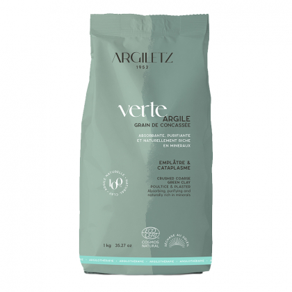 Argile verte concassée - 1kg