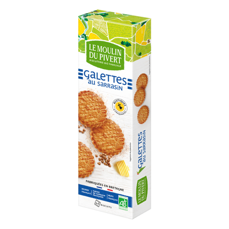 Galettes bretonne au sarrasin bio - 100g
