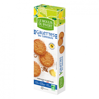 Galettes bretonne au sarrasin bio - 100g