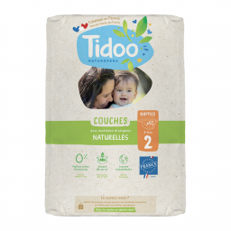 Couches écologiques - Taille 2 - 3/6 kg - Lot de 3x50
