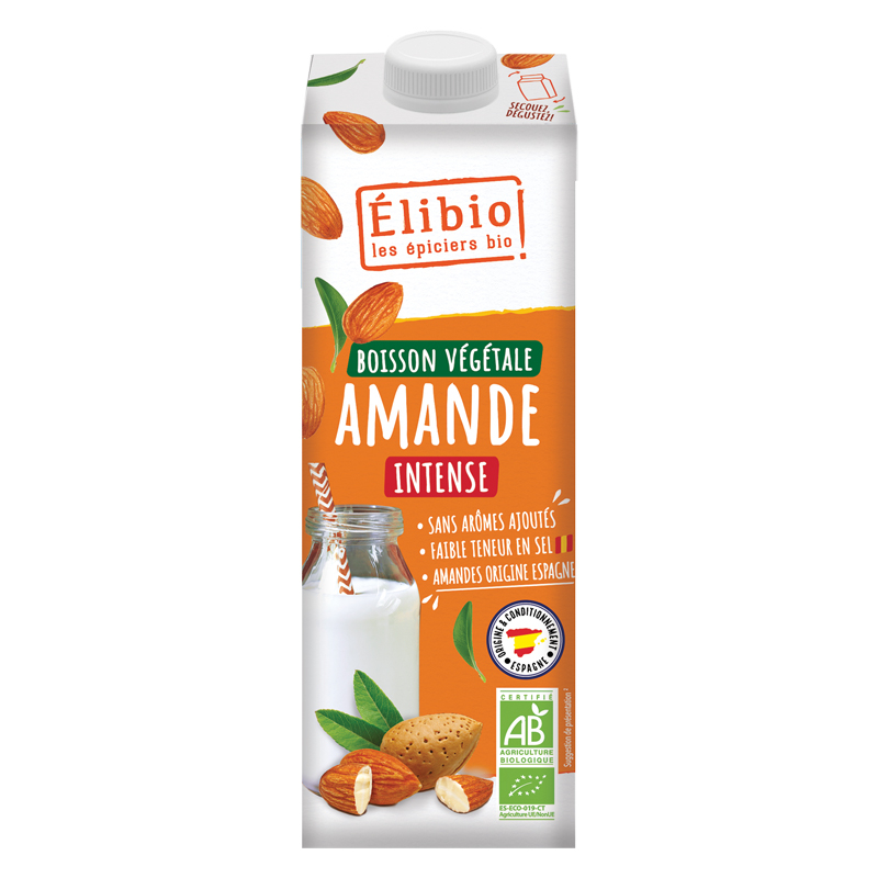 Boisson végétale - Amande intense - 1L