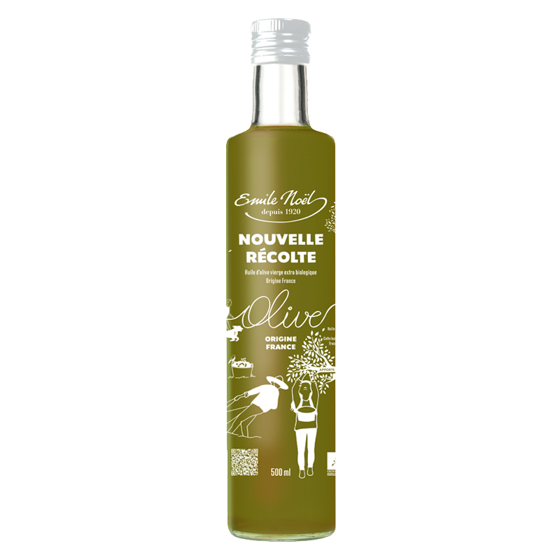 Huile d'olive bio vierge extra non filtrée - Nouvelle récolte 2024 - 50cl