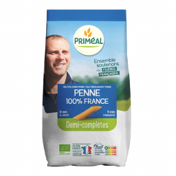 Penne demi-complète origine France - 500g