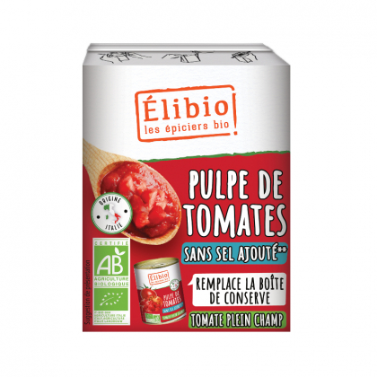 Pulpe de tomates bio - 390g