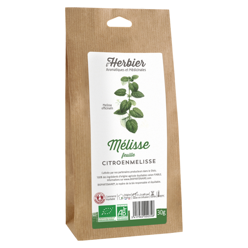 Feuilles de mélisse bio - 30g