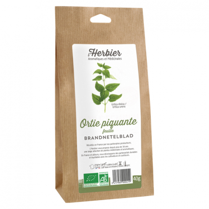 Feuilles d'ortie piquante bio - 40g