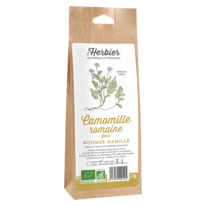 Fleurs de camomille romaine bio - 20g