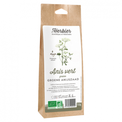 Graines d'anis vert bio - 50g