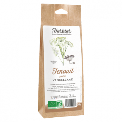 Graines de fenouil bio - 50g