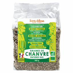 Graines de chanvre bio - 250g