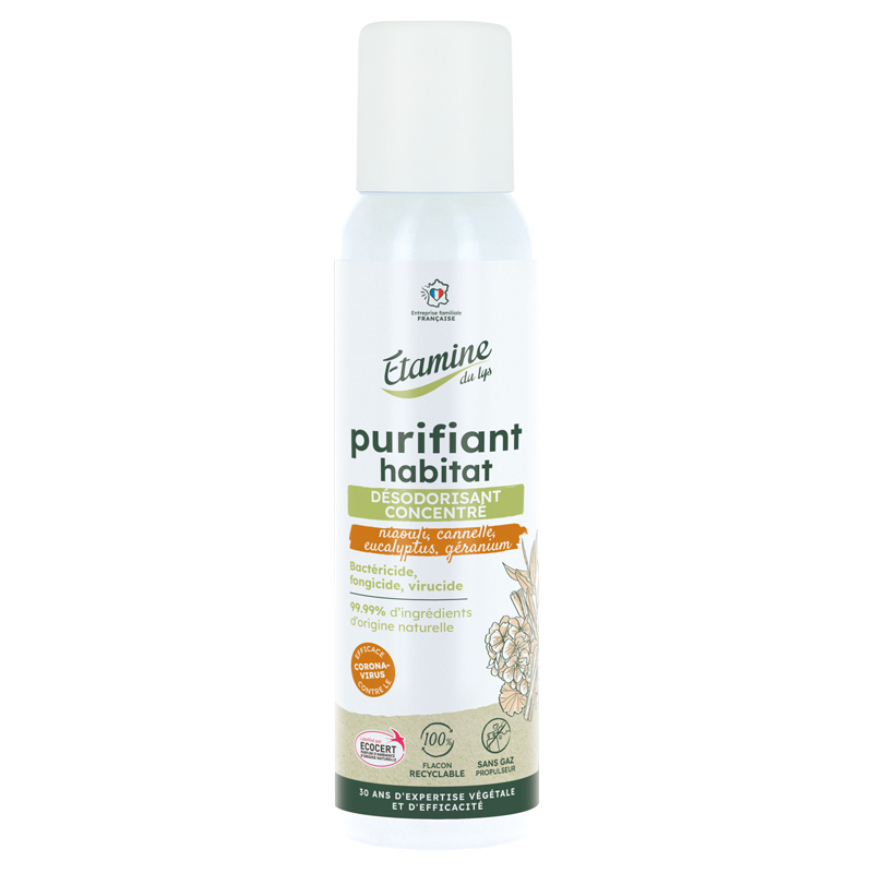 Désodorisant purifiant habitat - Spray de 125ml