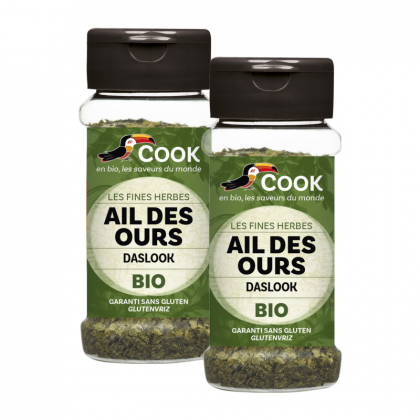 Feuilles d'ail des ours - Lot de 2x16g