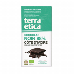 Chocolat noir 88% Côte d'Ivoire - 100g