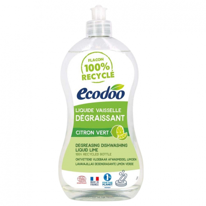 Liquide vaisselle dégraissant au citron vert - 500ml