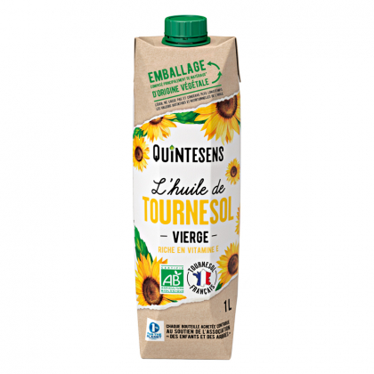Huile de tournesol vierge - 1L