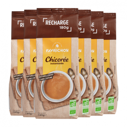 Recharge chicorée instantanée - Lot de 6x180g