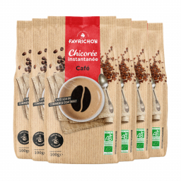 Chicorée bio instantanée au café - Lot de 6x100g