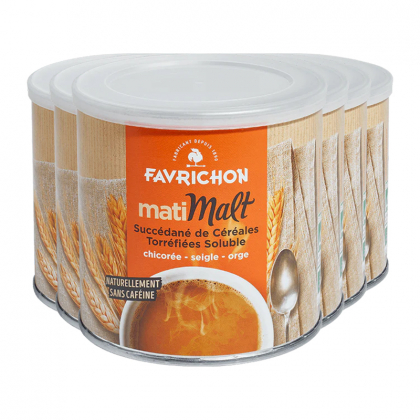 Matimalt soluble bio - Lot de 6x125g