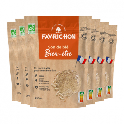Son de blé bio - Lot de 6x250g