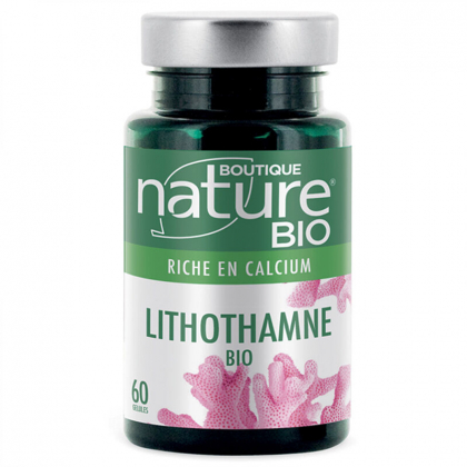 Lithothamne bio - Aide à la digestion - 60 gélules végétales