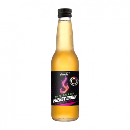 Boisson énergisante - Ananas et fruit de la passion - 33cl
