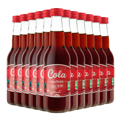 Cola équitable - Lot de 12x33cl