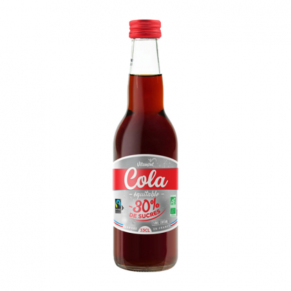 Cola équitable 30% de sucre en moins - 33cl
