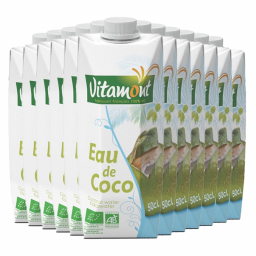 Eau de coco bio - Lot de 12x50cl