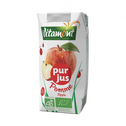 Jus de pomme bio - 20cl