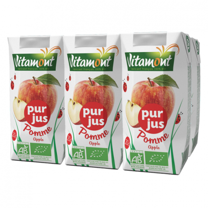 Jus de pomme bio - 6x20cl