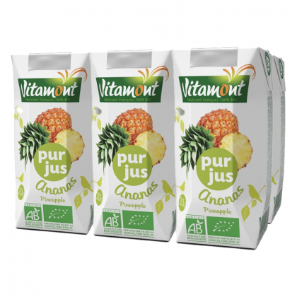Pur jus d’ananas bio - 6x20cl