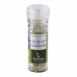 Gros sel de Guérande séché- IGP Nature et Progrès - 75g